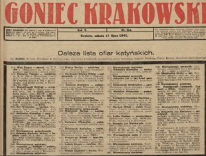 5. Goniec Krakowski 1943