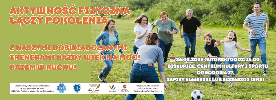 Aktywność fizyczna łączy pokolenia!
