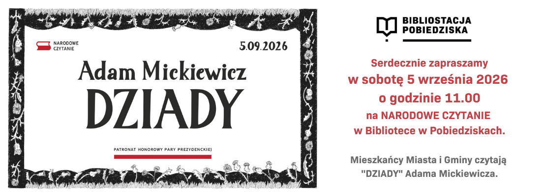 Narodowe Czytanie w&nbsp;Bibliostacji