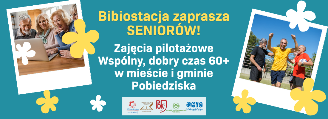 Bibiostacja zaprasza SENIORÓW
